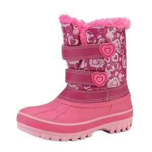 Ducks Dream Paris Toddler Pink Snow Boots
